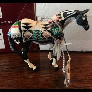 The Trail of Painted Ponies Tewa Horse Ornament